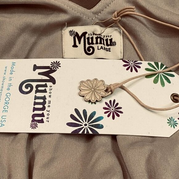 Show me Your Mumu Kendall maxi dress DUNE L - Picture 11 of 12